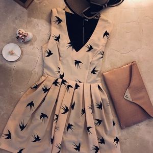 Flower blush day dress